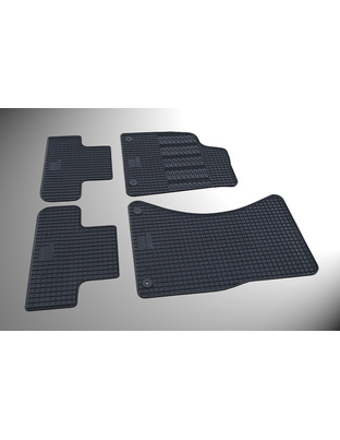 Cik - ΠΑΤΑΚΙΑ ΑΥΤΟΚΙΝΗΤΟΥ ΑΠΟ ΛΑΣΤΙΧΟ ΓΙΑ AUDI Q5 2008-2017 ΣΕ ΜΑΥΡΟ ΧΡΩΜΑ ΜΕ ΚΟΥΜΠΩΜΑΤΑ - 4 ΤΕΜ. (RM.AU.0005/CK)