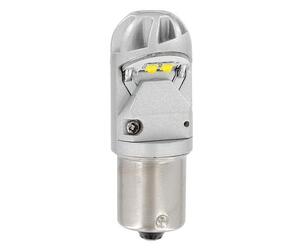 P21W 10-28V BA15s MEGA-LED 300LM ΔΙΑΘΛΑΣΗΣ ΛΕΥΚΟ (ΜΟΝΟΠΟΛΙΚΟ) BLISTER 1ΤΕΜ.