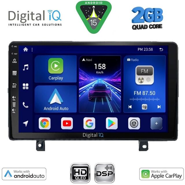 DIGITAL IQ BXC 3485_CPAA (9inc) MULTIMEDIA TABLET for OPEL ASTRA H mod. 2004-2010