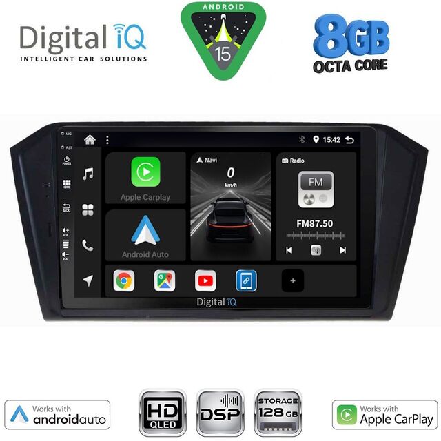 DIGITAL IQ BXF 7750_CPAA (10inc) MULTIMEDIA TABLET for VW PASSAT mod. 2016-2023
