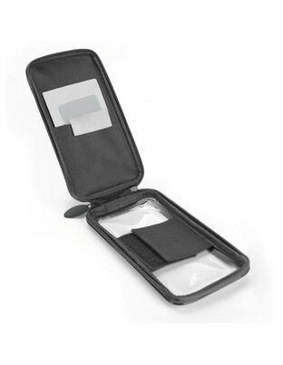 Θήκη Κινητού Soft Case με Αλεξήλιο της σειράς Optiline Universal Εφαρμογής για κινητά με μέγιστες διαστάσεις 85 x 170 mm, συμβατή με Βάσεις Στήριξης Κινητού Optiline για Μηχανή με σύστημα Duolock