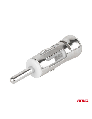 Amio - ΑΝΤΑΠΤΟΡΑΣ ΚΕΡΑΙΑΣ ISO>DIN - 1 ΤΕΜ. (03966/AM)