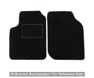 ΠΑΤΑΚΙΑ ΜΟΚΕΤΑ ΓΙΑ MERCEDES SMART 450 1998-2006 ΜΑΥΡΟ ΜΕ ΜΑΥΡΟ ΡΕΛΙ RACE AXION - 2 ΤΕΜ.