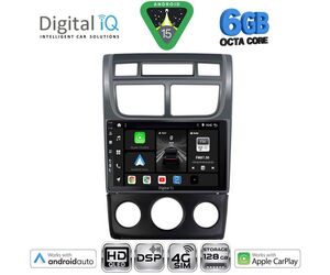 DIGITAL IQ BXF 17324BL_CPAA (A/C+CLIMA) (9inc) MULTIMEDIA TABLET for KIA SPORTAGE mod. 2004-2010
