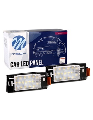 ΦΩΤΑ ΠΙΝΑΚΙΔΑΣ LED OPEL VECTRA C / INSIGNIA / ASTRA J MTECH - 2 ΤΜΧ.