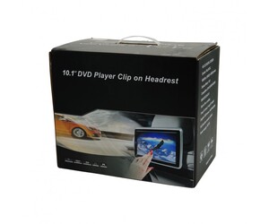 ΣΕΤ 2 ΟΘΟΝΩΝ DVD PLAYER 10.1'' CLIP ON HEADREST AU-37004