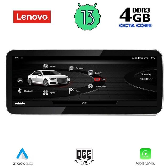 LENOVO LVG 23918_CPA RHD (10.25inc) MULTIMEDIA SYSTEM for AUDI A4 mod. 2009-2016