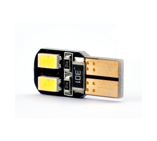T10 W5W 12V 4xSMD5730 ΛΕΥΚΟ (ΚΑΡΦΩΤΟ- CAN-BUS) 2ΤΕΜ. M-TECH