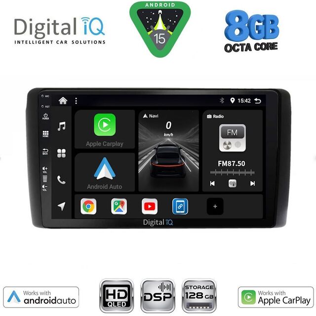 DIGITAL IQ BXF 7472_CPAA (9inc) MULTIMEDIA TABLET for NISSAN LEAF mod. 2009-2017