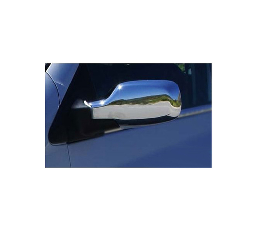 ΚΑΠΑΚΙΑ ΚΑΘΡΕΠΤΩΝ ΓΙΑ RENAULT CLIO III HB 5D / 3D / SW 2006-2010 ΧΡΩΜΙΟΥ 2 ΤΕΜ. ΜΕΤΑΛΛΙΚΑ