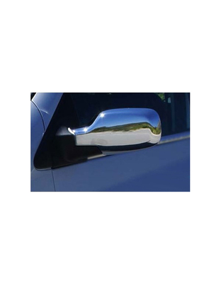 ΚΑΠΑΚΙΑ ΚΑΘΡΕΠΤΩΝ ΓΙΑ RENAULT CLIO III HB 5D / 3D / SW 2006-2010 ΧΡΩΜΙΟΥ 2 ΤΕΜ. ΜΕΤΑΛΛΙΚΑ