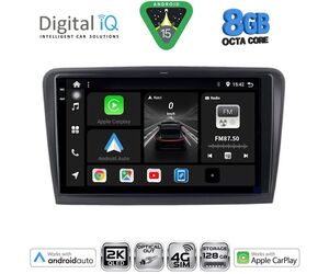 DIGITAL IQ BXK 20601_CPAA (9inc) MULTIMEDIA TABLET for SKODA RAPID mod. 2012-2023