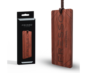 Fresso - Ξύλινο Κρεμαστό Αρωματικό Αυτοκινήτου Snow Pearl - 1 τεμ. (159044/FRE)