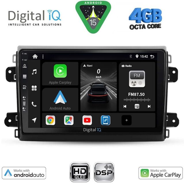DIGITAL IQ BXF 16143_CPAA (9inc) MULTIMEDIA TABLET for FIAT DUCATO mod. 2021-2026