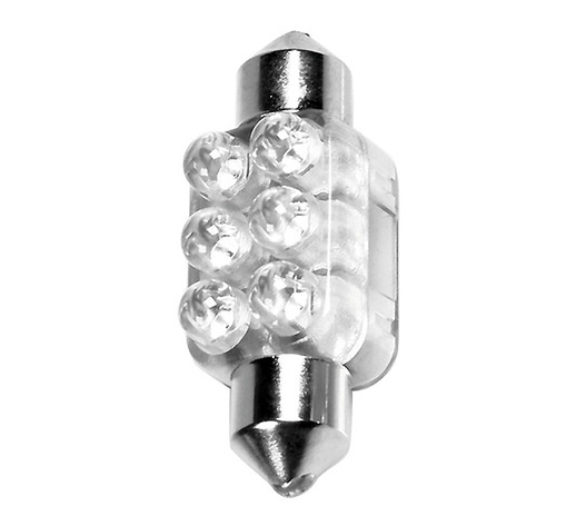 ΛΑΜΠΑΚΙ ΠΛΑΦΟΝΙΕΡΑΣ 6 LED 13x35mm