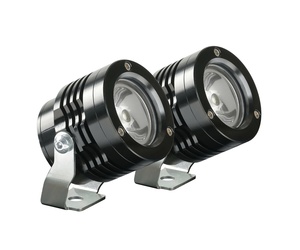 ΠΡΟΒΟΛΕΙΣ ΣΤΡΟΓΓΥΛΟΙ  ΜΕ ΒΑΣΗ O-LUX 1LED SMD 6000K 1800LM 12V 18W  ΚΑΡΦΙ 36Δχ68Υχ55Β mm  ΜΑΥΡΑ 2 ΤΕΜ