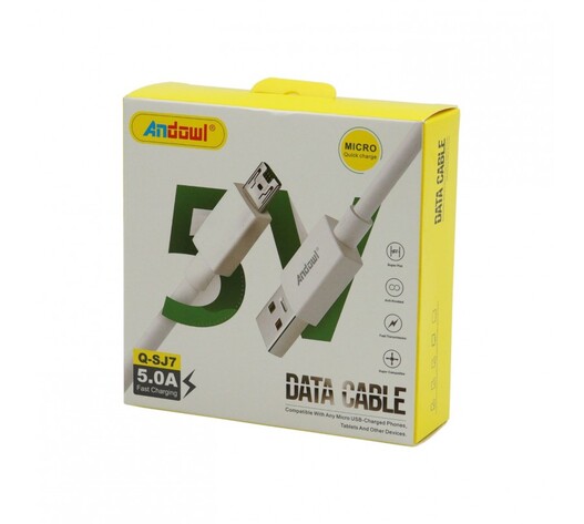 ΓΡΗΓΟΡΟΣ ΦΟΡΤΙΣΤΗΣ MicroUSB 5.0A ANDOWL Q-SJ7