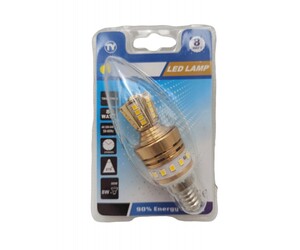LED ΛΑΜΠΑ Ε14/8W/3000K 5797