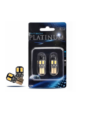 T10 W5W 12V 4xSMD5730 ΛΕΥΚΟ (ΚΑΡΦΩΤΟ- CAN-BUS) 2ΤΕΜ. M-TECH