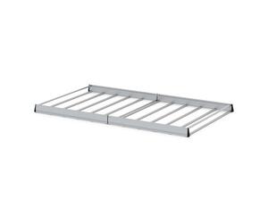 ΣΧΑΡΑ ΟΡΟΦΗΣ KARGO RACK 340x180cm ΣΙΔΕΡΕΝΙΑ ΜΕ ΠΛΑΙΝΑ ΠΡΟΦΙΛ ΑΛΟΥΜΙΝΙΟΥ