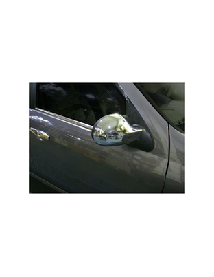 ΚΑΠΑΚΙΑ ΚΑΘΡΕΠΤΩΝ ΓΙΑ RENAULT TWINGO II HB 2001-2014 / SYMBOL / THALIA 2009-2013 ΧΡΩΜΙΟΥ 2 ΤΕΜ. ΠΛΑΣΤΙΚΑ