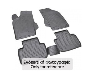 HONDA CIVIC 4D 2023> ΠΑΤ.ΛΑΣΤΙΧΟ ΣΚΑΦΑΚΙΑ (ΜΑΥΡΟ) 4ΤΕΜ