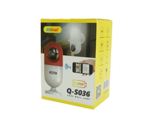 ΚΑΜΕΡΑ ΑΣΦΑΛΕΙΑΣ ΤΟΙΧΟΥ ΜΕ ΦΩΣ 5.0MP ANDOWL AN-Q-S036
