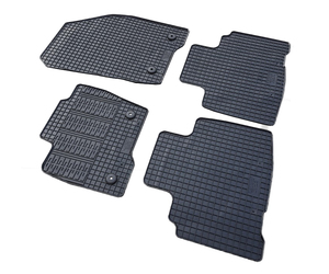 Cik - ΠΑΤΑΚΙΑ ΑΥΤΟΚΙΝΗΤΟΥ ΑΠΟ ΛΑΣΤΙΧΟ ΓΙΑ FORD EDGE 2016-2021 ΣΕ ΜΑΥΡΟ ΧΡΩΜΑ ΜΕ ΚΟΥΜΠΩΜΑΤΑ - 4 ΤΕΜ. (RM.FO.0028/CK)