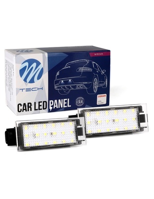 ΦΩΤΑ ΠΙΝΑΚΙΔΑΣ LED RENAULT MTECH - 2 ΤΜΧ.