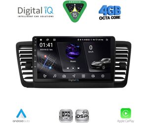 DIGITAL IQ RSG 6665_CPA (9inc) MULTIMEDIA TABLET for SUBARU LEGACY - OUTBACK mod. 2002-2008