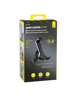 ΒΑΣΗ ΣΤΗΡΙΞΗΣ ΚΙΝΗΤΟΥ SMART SCOOTER FLOW 130-190mm ( ΜΕ ΣΤΗΡΙΞΗ ΣΤΟ ΚΑΘΡΕΠΤΗ Η ΣΕ ΜΠΑΡΑ 9-14mm)