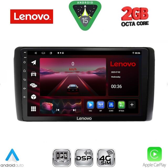 LENOVO LVF 5472_CPA (9inc) MULTIMEDIA TABLET for NISSAN LEAF mod. 2009-2017