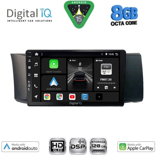 DIGITAL IQ BXF 18669_CPAA (9inc) MULTIMEDIA TABLET for TOYOTA GT86 - SUBARU BRZ mod. 2012-2026
