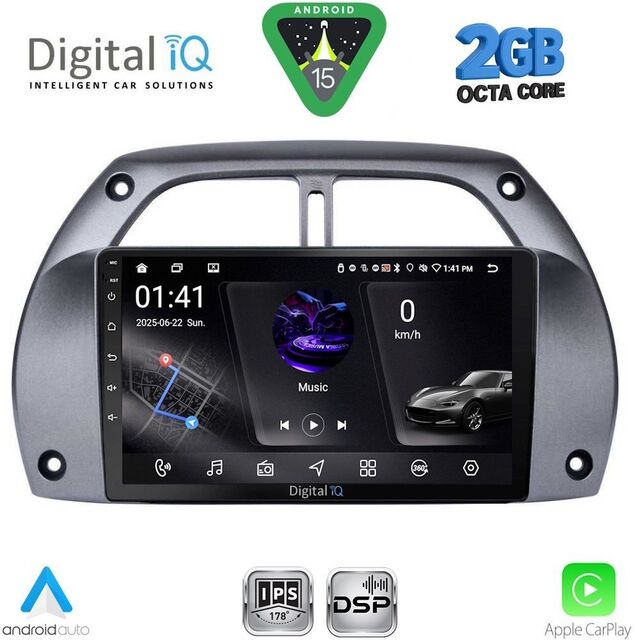 DIGITAL IQ RSF 4730_CPA A/C (9inc) MULTIMEDIA TABLET for TOYOTA RAV 4 mod. 2000-2006