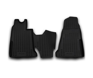 ΠΑΤΑΚΙΑ ΣΕ ΣΚΑΦΗ TPE ΛΑΣΤΙΧΟ ΓΙΑ FORD TOURNEO / TRANSIT MT VAN 07/2000-03/2014  ΣΕ ΜΑΥΡΟ ΧΡΩΜΑ NOVLINE - 2 ΤΕΜ.