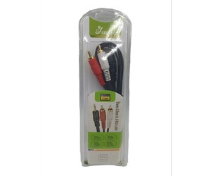 ΚΑΛΩΔΙΟ JACK 3.5mm ΣΕ RCA 1.5m YN-AU1.5M