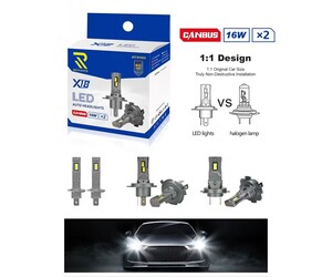RCHANG CANBUS ΛΑΜΠΕΣ ΑΥΤΟΚΙΝΗΤΟΥ 32W X18 LED H4 W18524-2