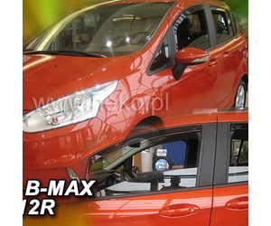 ΑΝΕΜΟΘΡΑΥΣΤΕΣ ΓΙΑ FORD B-MAX 5D 2012-2017 ΖΕΥΓΑΡΙ ΑΠΟ ΕΥΚΑΜΠΤΟ ΦΙΜΕ ΠΛΑΣΤΙΚΟ HEKO - 2 ΤΕΜ.