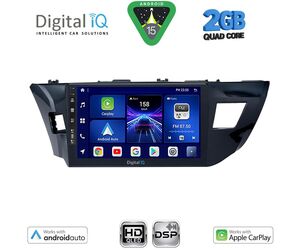 DIGITAL IQ BXC 3714MD_CPAA (10inc) MULTIMEDIA TABLET for TOYOTA COROLLA mod. 2013-2016