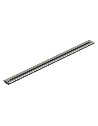 ΜΠΑΡΑ ΟΡΟΦΗΣ ΑΛΟΥΜΙΝΙΟΥ 129cm ΑΣΗΜΙ SILENZIO CX ORIGINE SYSTEM (STANDARD / FLUSH RAILING) NORDRIVE - 1 ΤΕΜ.