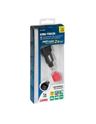 ΑΝΤΑΠΤΟΡΑΣ ΑΝΑΠΤΗΡΑ UNI-TECH 12/32V ΜΕ 1 USB 2400mA FAST CHARGER
