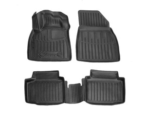 Race Axion - Πατάκια Για Dacia Duster III (P1310) 2024> 5πορτο Λάστιχο Σκαφάκια Προστατευτικά Με Κουμπώματα υλικό Λάστιχο για Επιβατικά Αυτοκίνητα - 4 τεμ. (5018444/ST)
