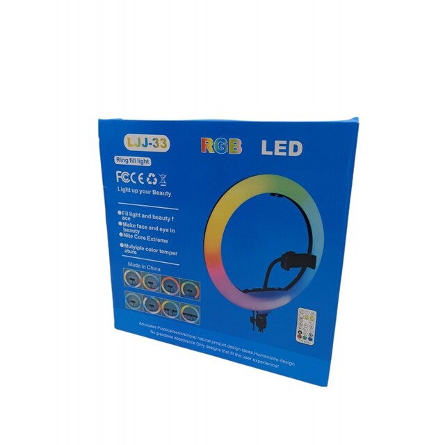 RING LIGHT 13'' RGB LED ΜΕ ΤΗΛΕΧΕΙΡΙΣΤΗΡΙΟ RY1005