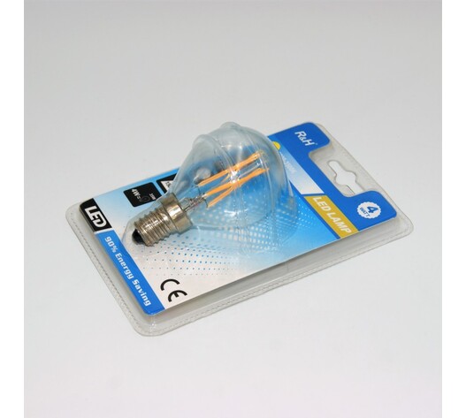 LED ΛΑΜΠΑ E14 4W 300Lm 3000-3500K LED-95661