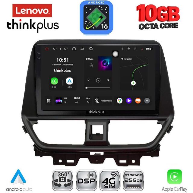 LENOVO LTM 11673_CPA (9inc) MULTIMEDIA TABLET for SUZUKI BALENO mod. 2022-2026