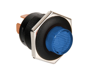 ΔΙΑΚΟΠΤΗΣ ON/OFF ΜΕ LED 12/24V - 5Α (ΜΠΛΕ) - 1 ΤΕΜ.