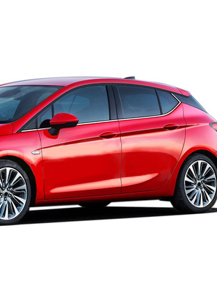 TRIM  ΠΑΡΑΘΥΡΩΝ ΑΥΤΟΚΟΛΛΗΤΑ ΧΡΩΜΙΟΥ 6ΤΕΜ. ΓΙΑ OPEL ASTRA K 5D 2015+