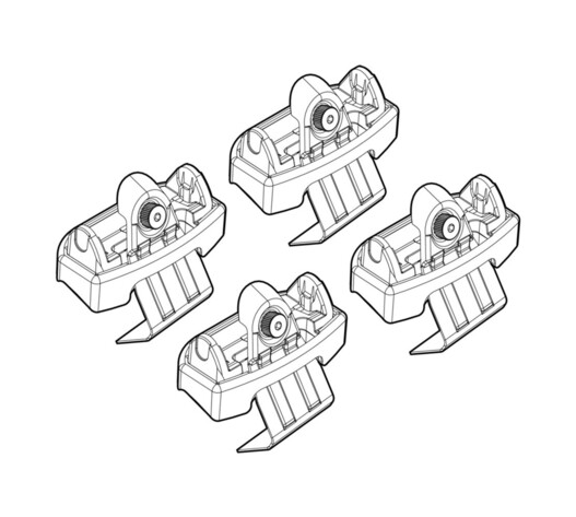 ΑΚΡΑ ΓΙΑ ΜΠΑΡΕΣ NORDRIVE ΓΙΑ FORD FOCUS 03/11+ KIT