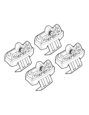 ΑΚΡΑ ΓΙΑ ΜΠΑΡΕΣ NORDRIVE ΓΙΑ FORD FOCUS 03/11+ KIT