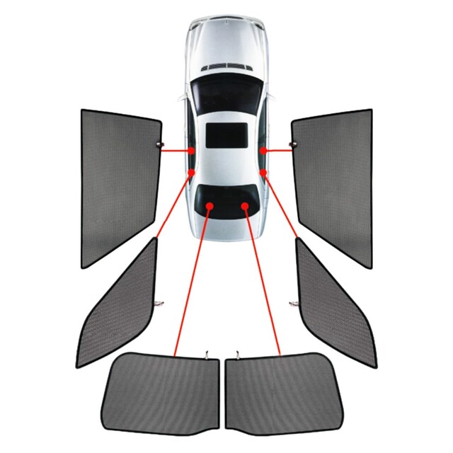 CarShades - ΚΟΥΡΤΙΝΑΚΙΑ  CAR SHADES ΓΙΑ SEAT ALTEA XL 5D 2004-2013 - 6 ΤΕΜ. (PVC.SEA-ALXL-5-A)